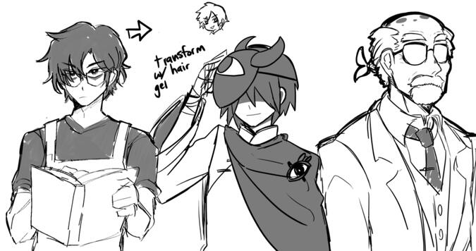 frog, worm, fish